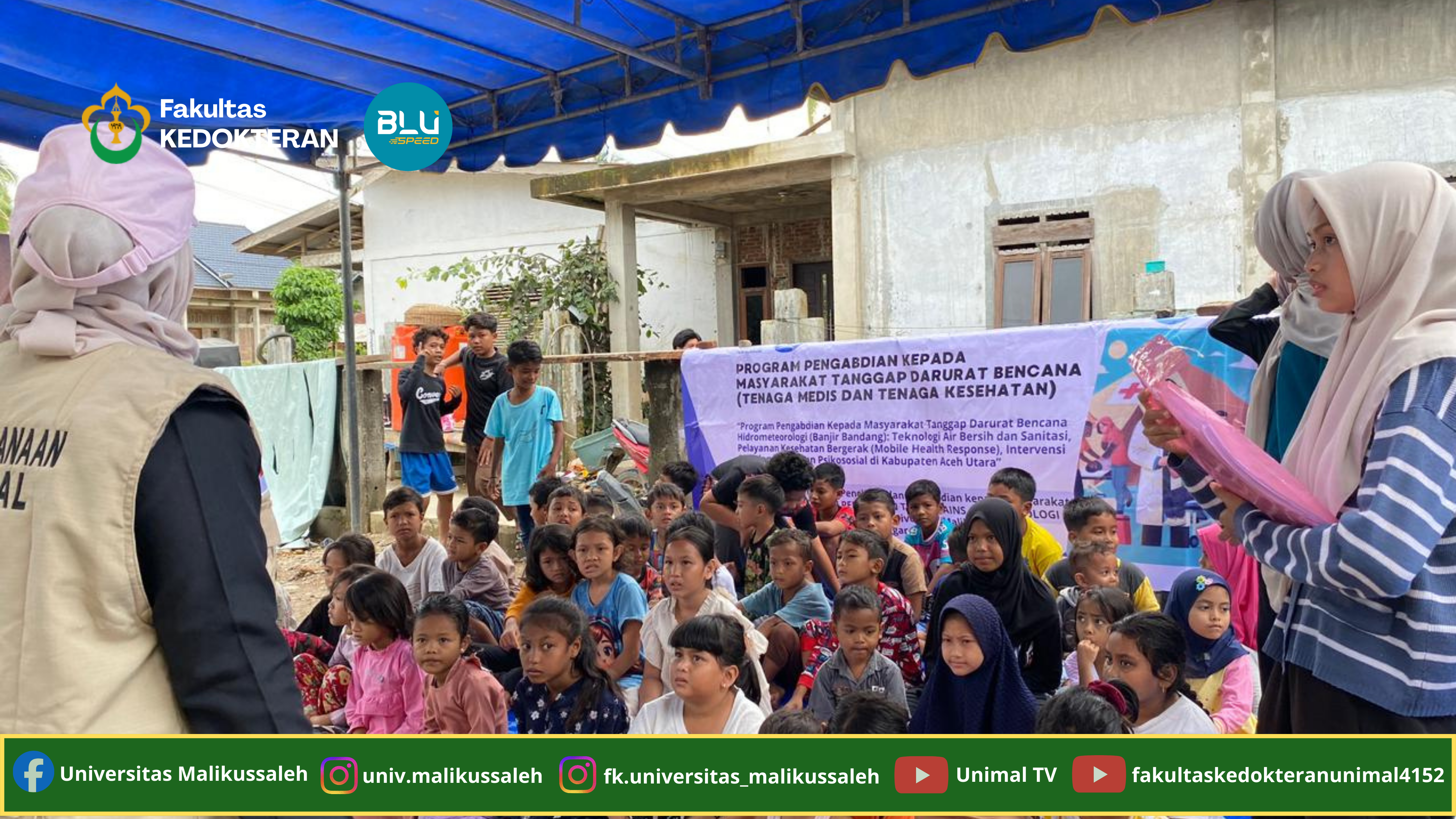 Tim Psikososial Laksanakan Pendampingan Anak Terdampak Banjir di Aceh Utara